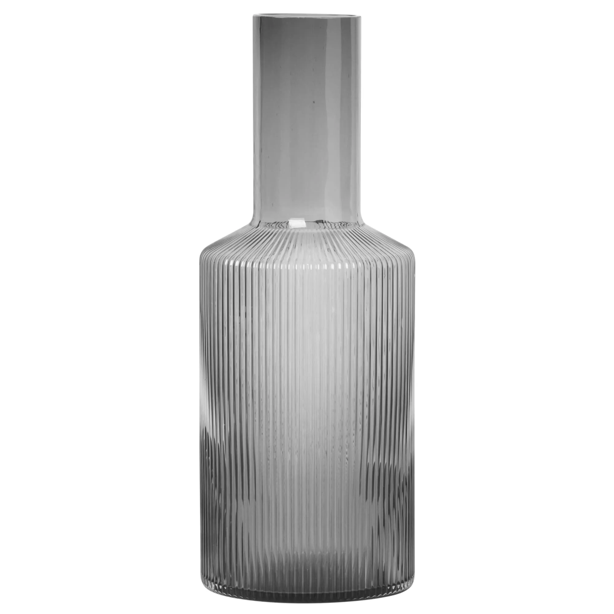 Ripple Carafe in Smoked Grey