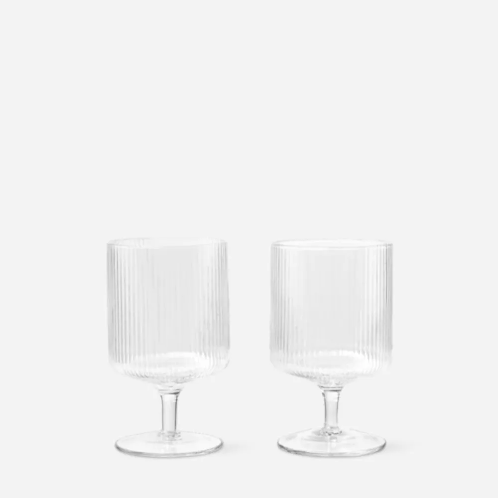 Ripple Wine Glasses Set of 2