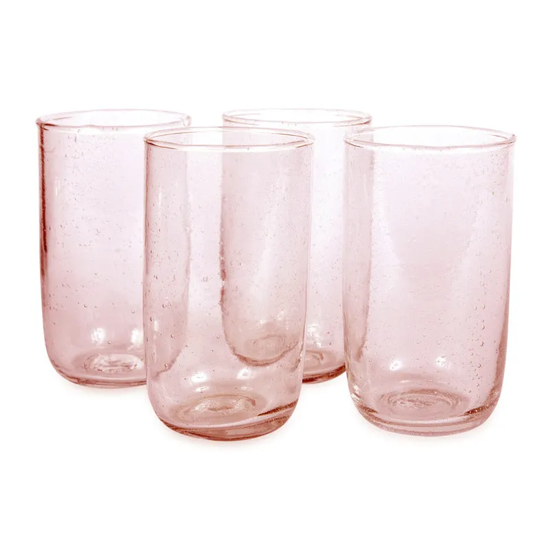 Seeded Glassware Glass (Set of 4)