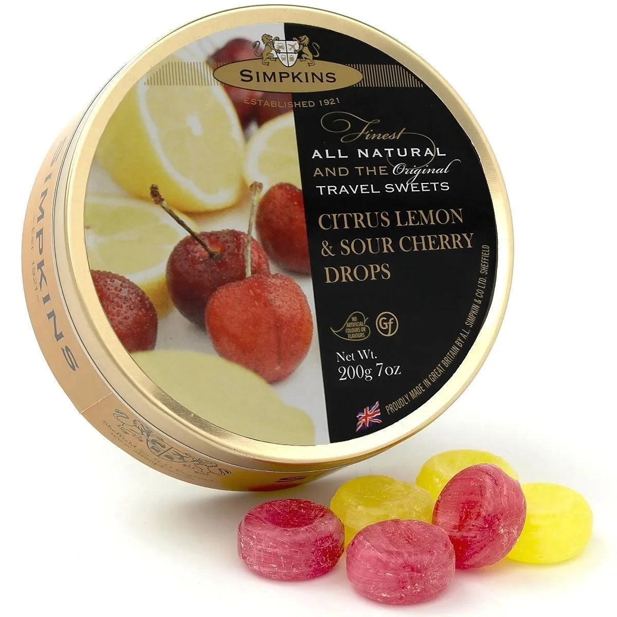 Simpkins Citrus Lemon & Sour Cherry 200g