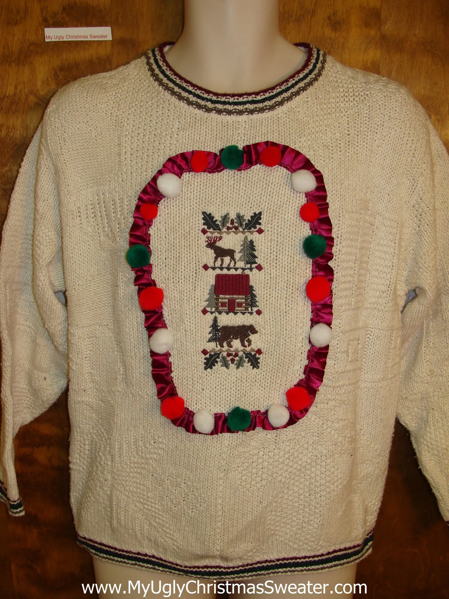 Simple Tacky Ugly Christmas Sweater Pullover