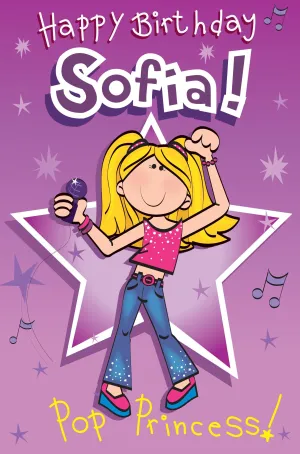 Singing Card- Sofia