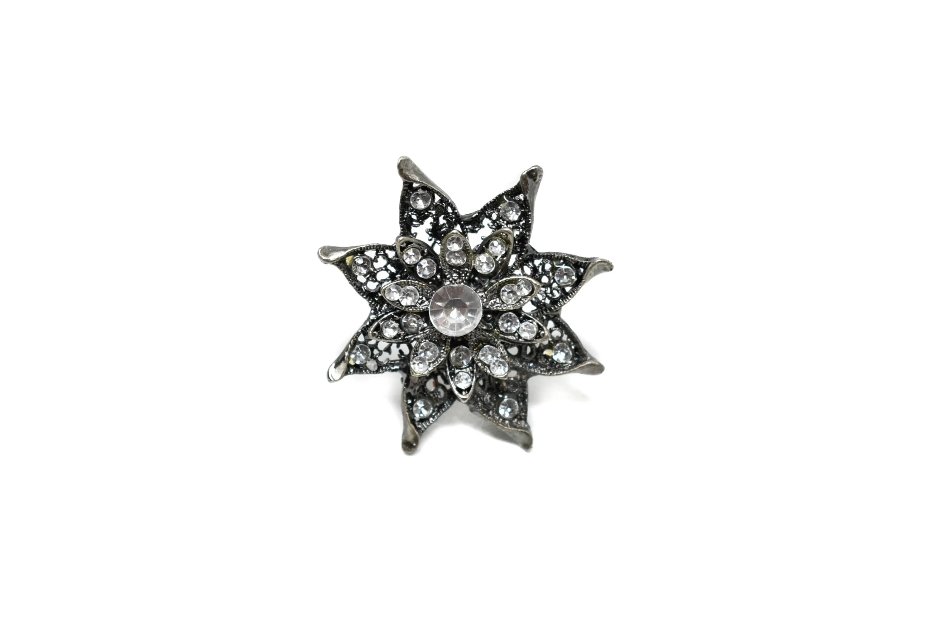 Star Piece with Rhinestone 2.50" - Two-Pieces