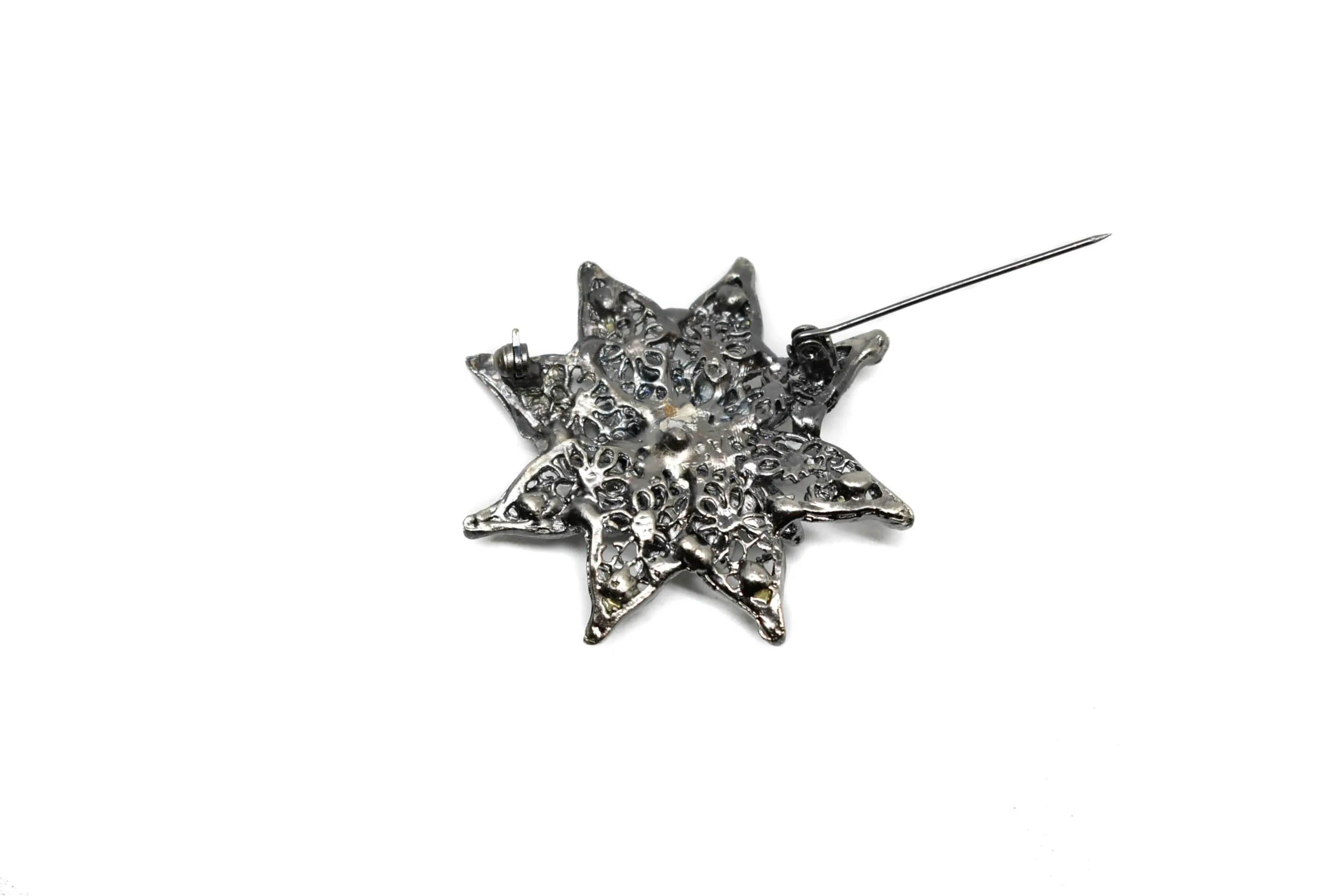 Star Piece with Rhinestone 2.50" - Two-Pieces