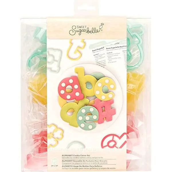 Sweet Sugarbelle Alphabet Cookie Cutter Set