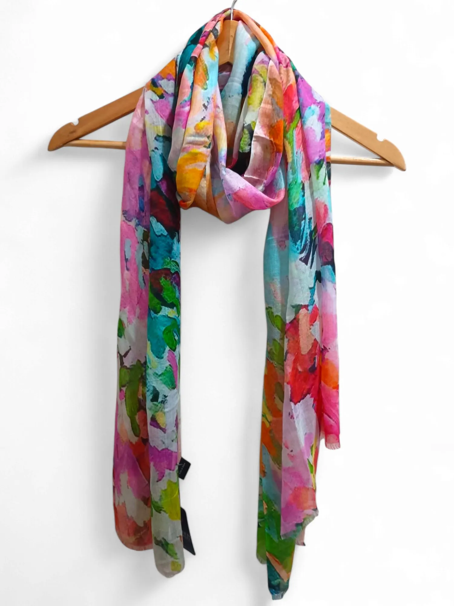 United Fashions - Silk Modal Print Scarves Assorted