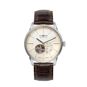 ZEPPELIN AUTOMATIC WATCH WITH OPEN HEART 7364-5